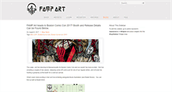 Desktop Screenshot of famp-art.com