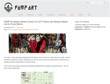 Tablet Screenshot of famp-art.com